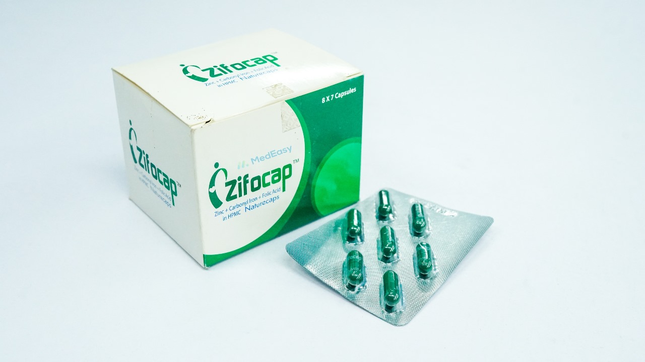 Zifocap 50 mg+0.50 mg+61.80 mg