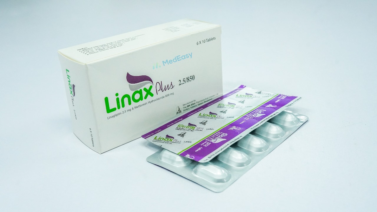 Linax Plus 2.5 mg+850 mg