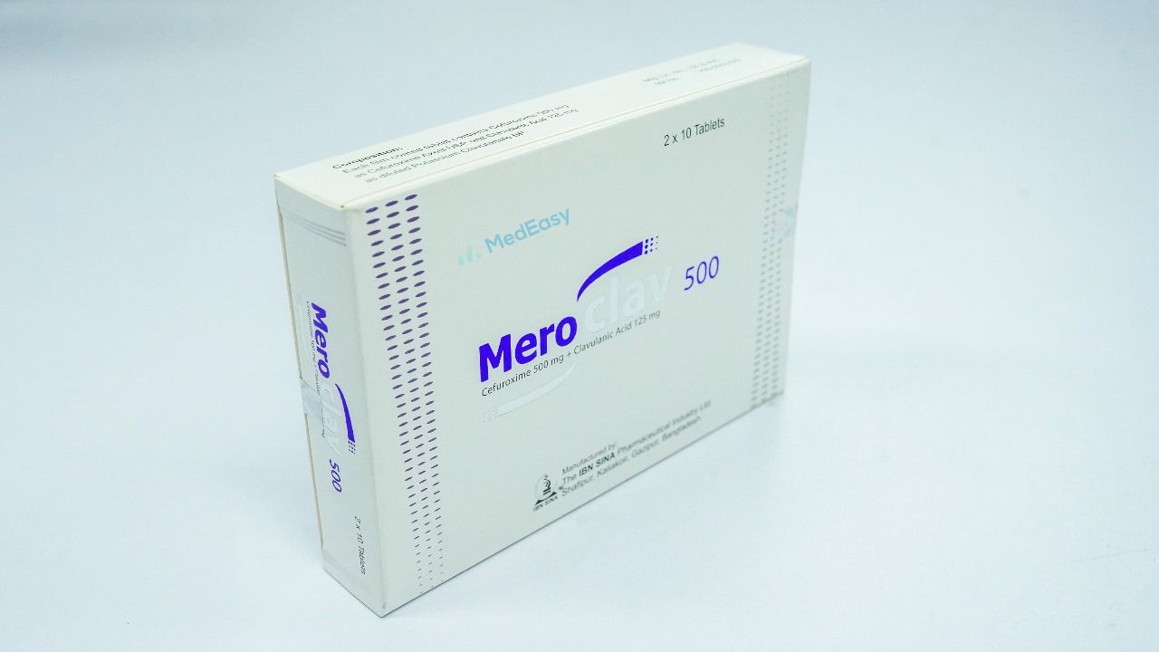 Meroclav 500 mg+125 mg