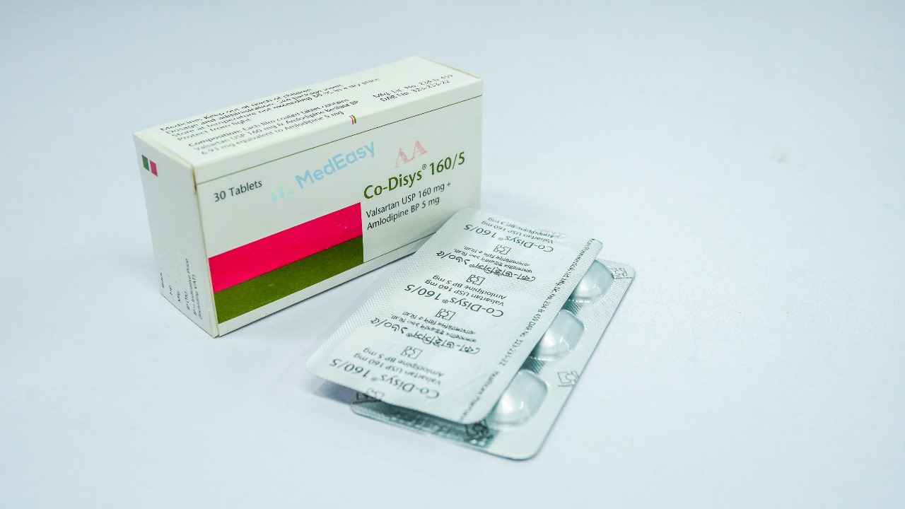 Co-Disys 5 mg+160 mg