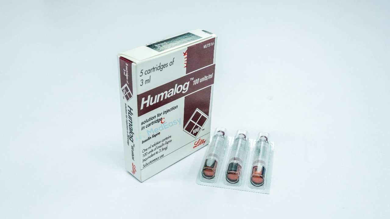 Humalog Cartridge 100 unit/ml