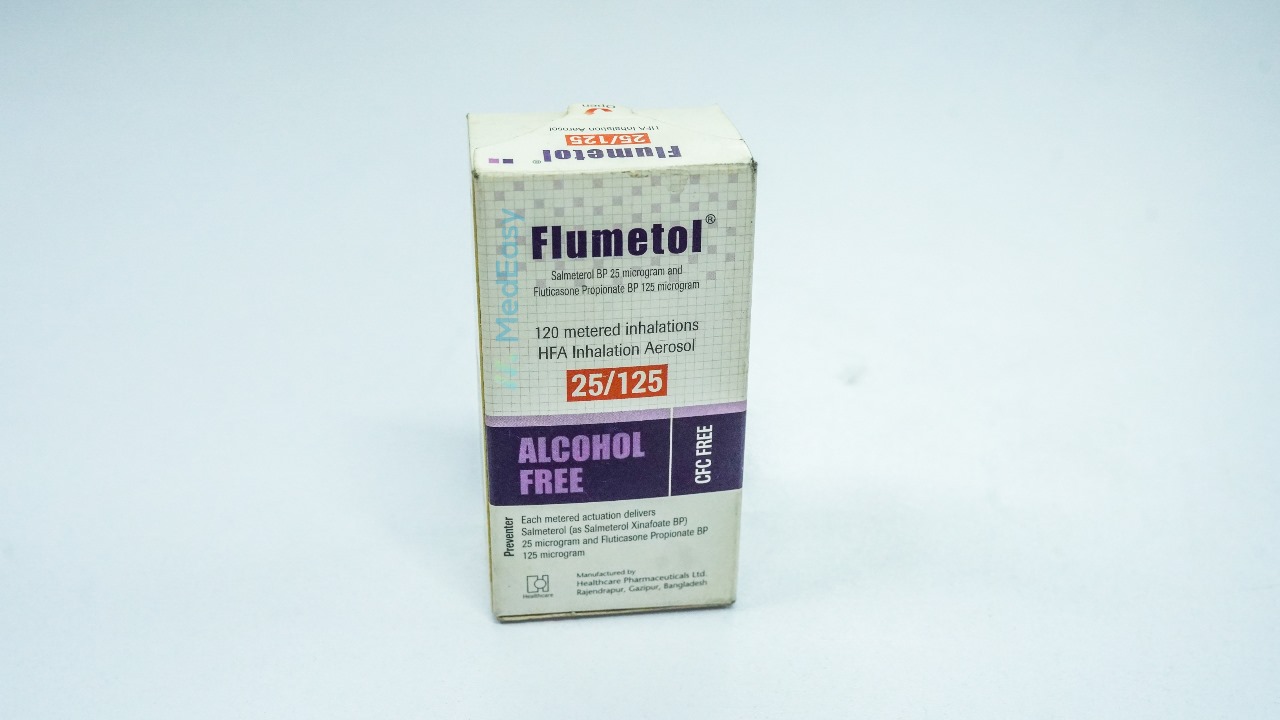 Flumetol (25 mcg+125 mcg)/puff