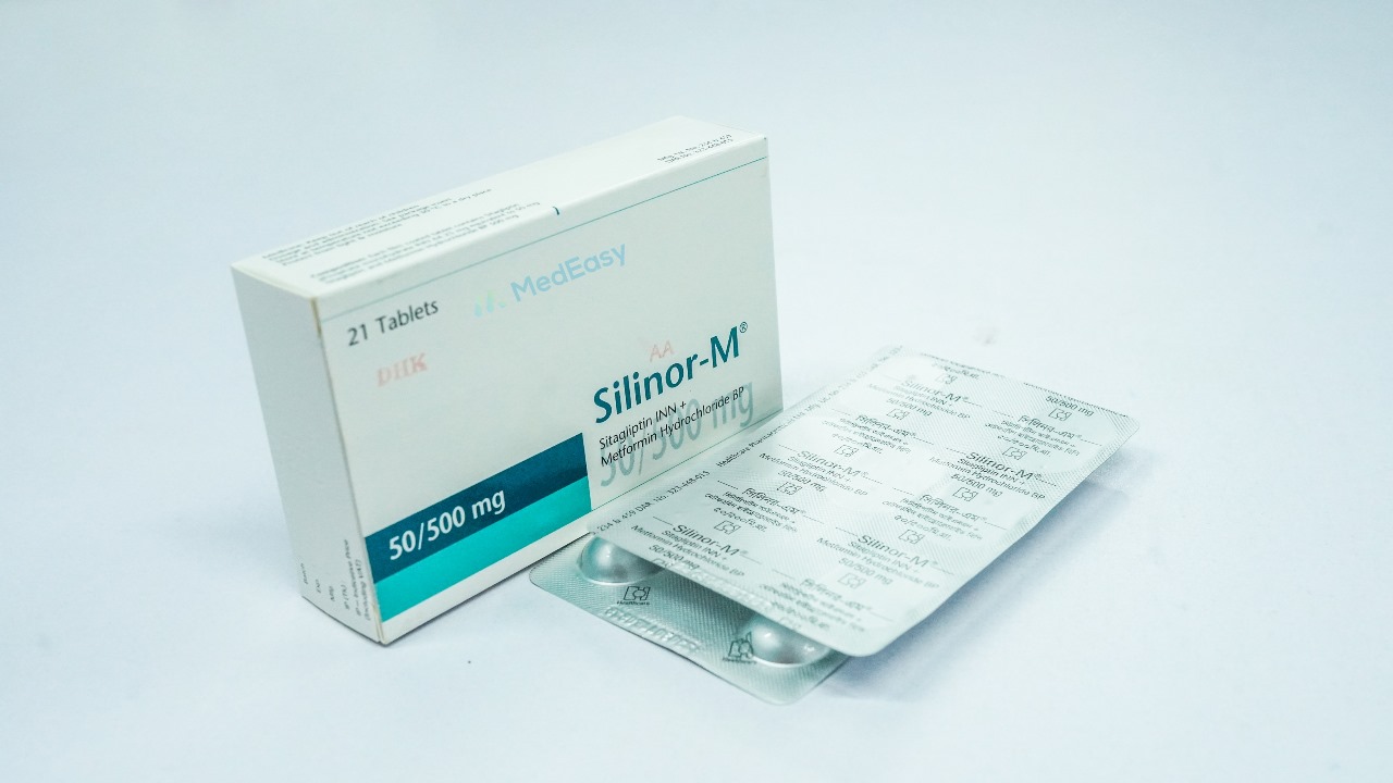 Silinor-M 50 mg+500 mg