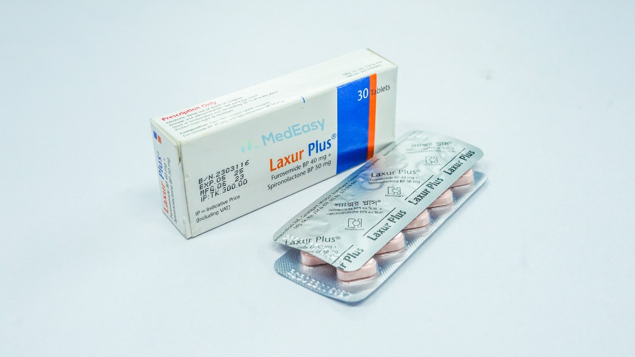 Laxur Plus 40mg + 50mg