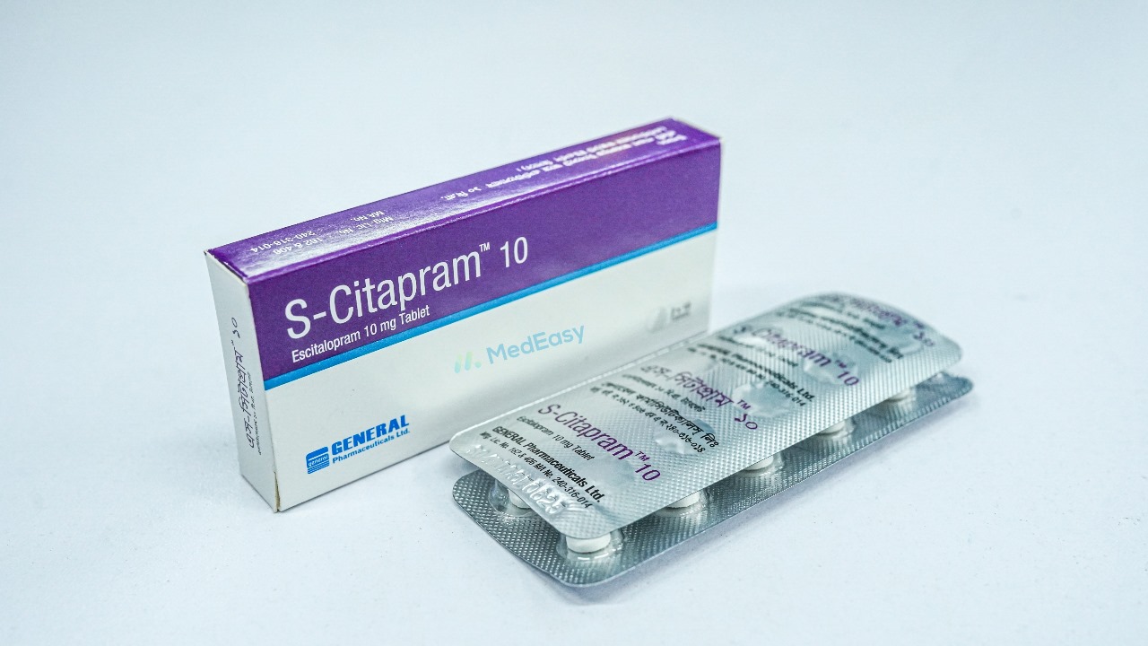 S-Citapram 10 mg