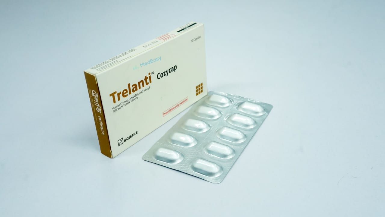 Trelanti 25mcg + 62.5mcg + 100mcg