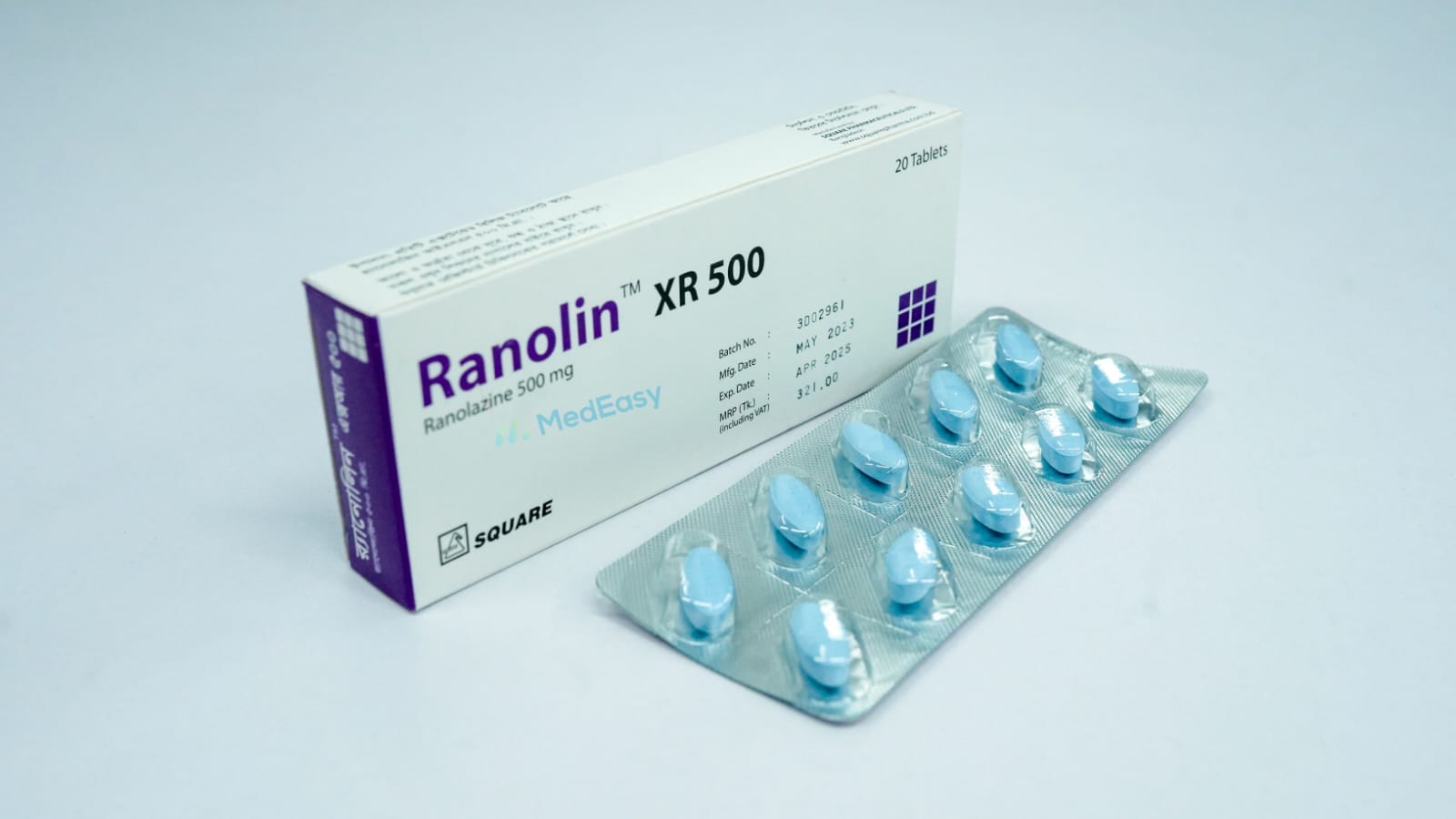 Ranolin XR 500 mg