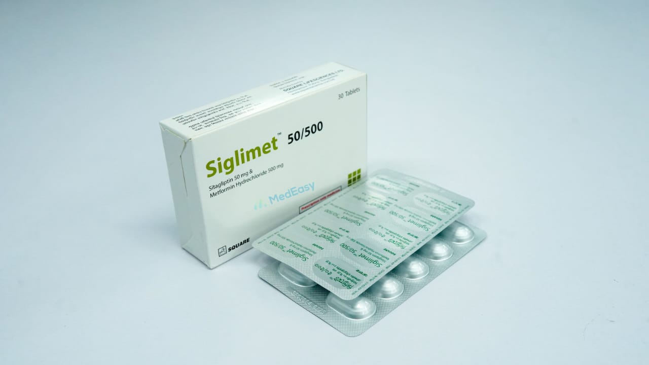 Siglimet 50 mg+500 mg