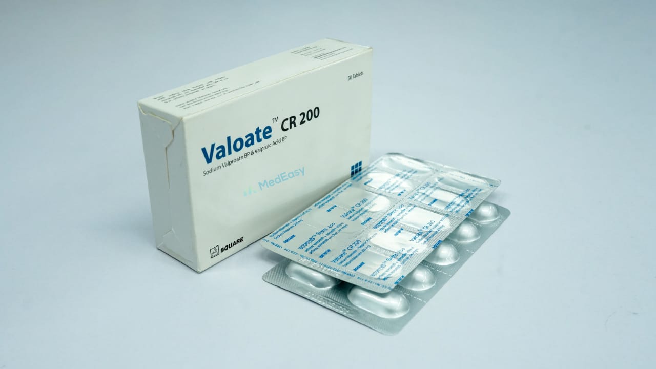 Valoate CR 200 mg