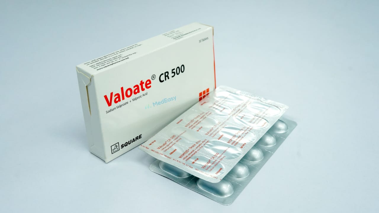 Valoate CR 500 mg