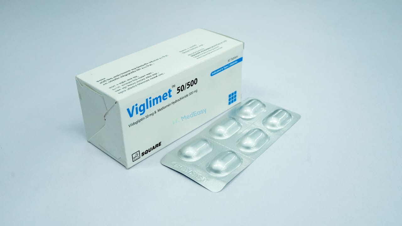 Viglimet 50 mg+500 mg