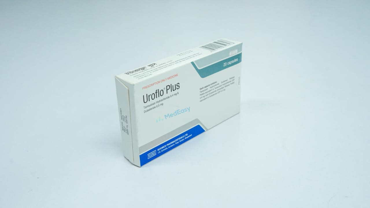 Uroflo Plus 0.4 mg+0.5 mg
