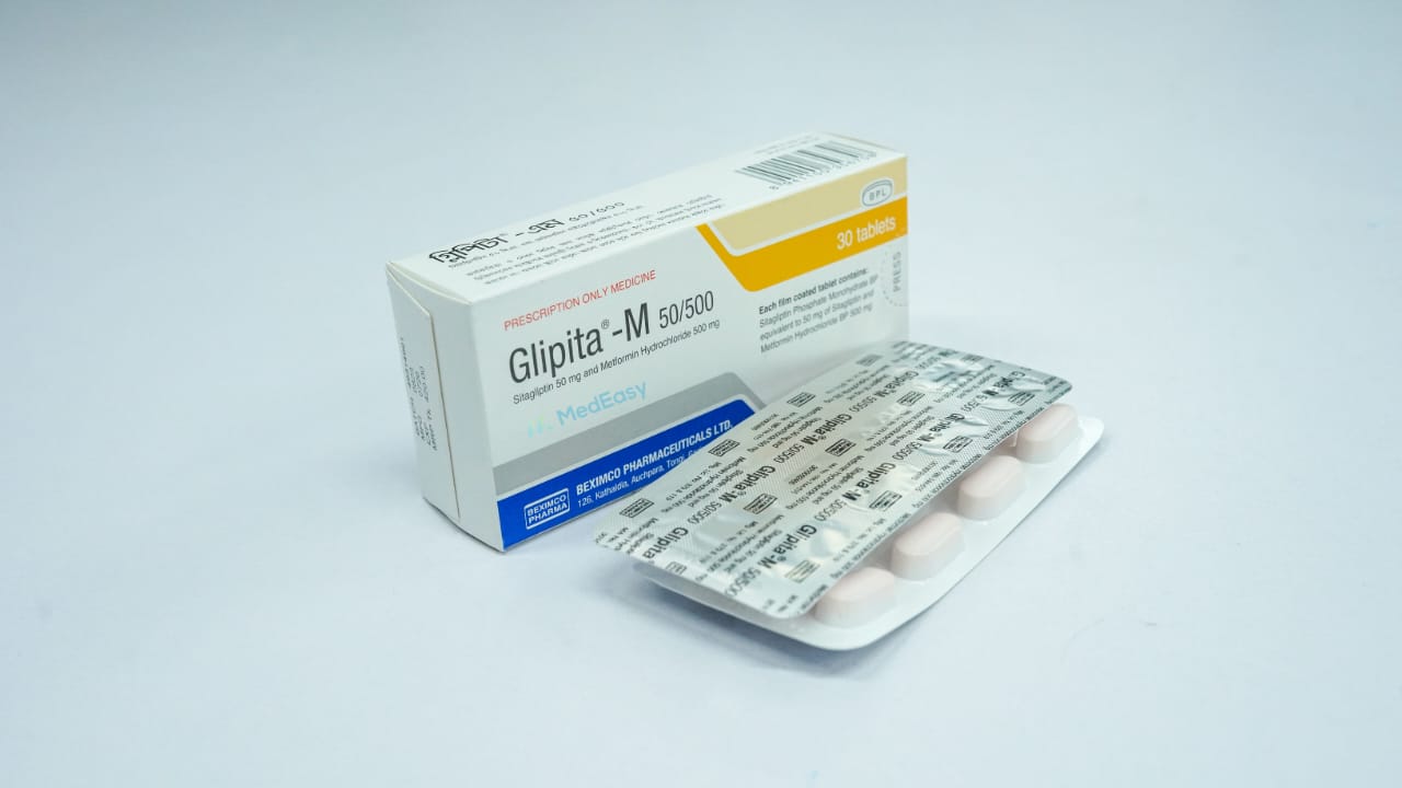 Glipita M 50 mg+500 mg