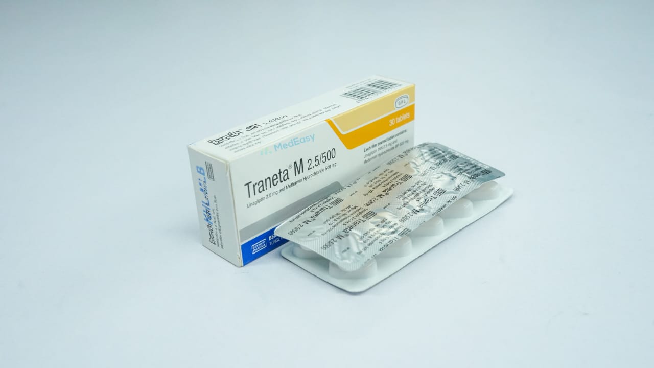 Traneta M 2.5 mg+500 mg