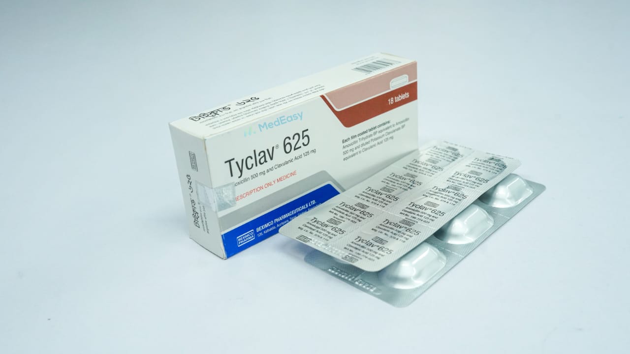 Tyclav 500 mg+125 mg