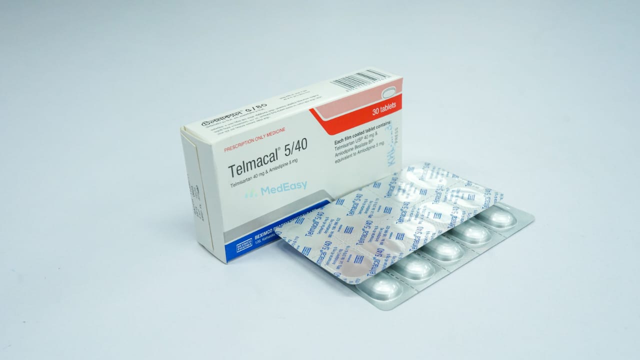 Telmacal 5 mg+40 mg