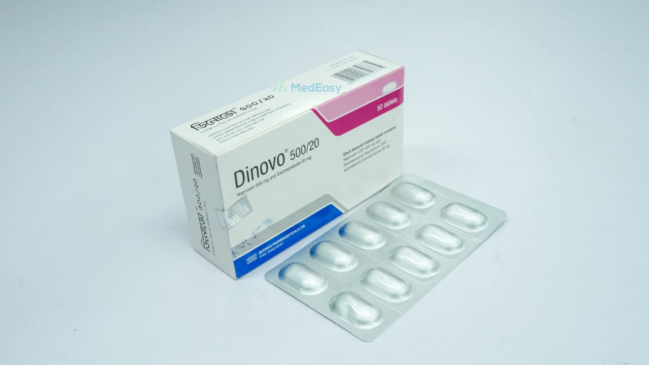 Dinovo 500 mg+20 mg