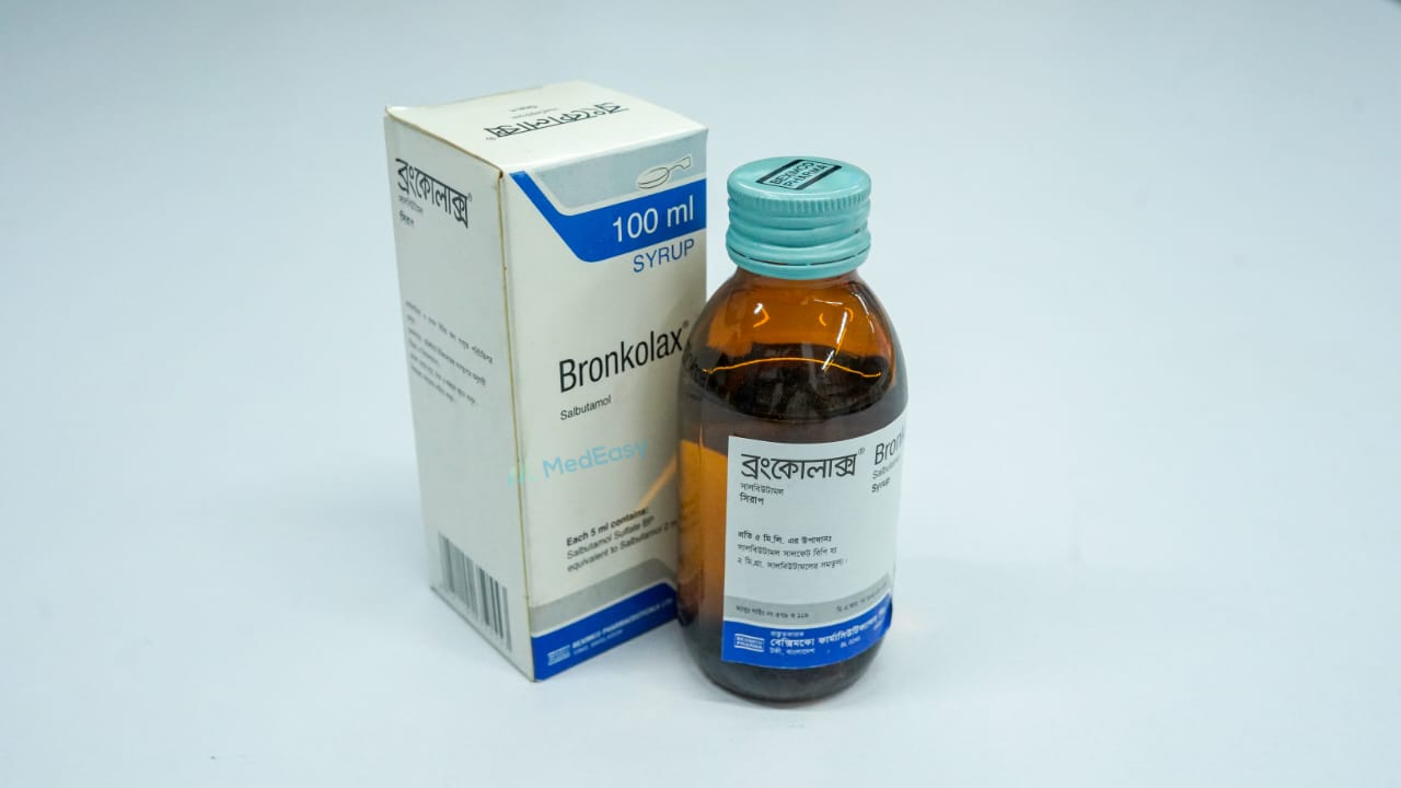 Broncotox Bronkolax 2 mg/5 ml Syrup 100 ml | Price & Buy Online | MedEasy