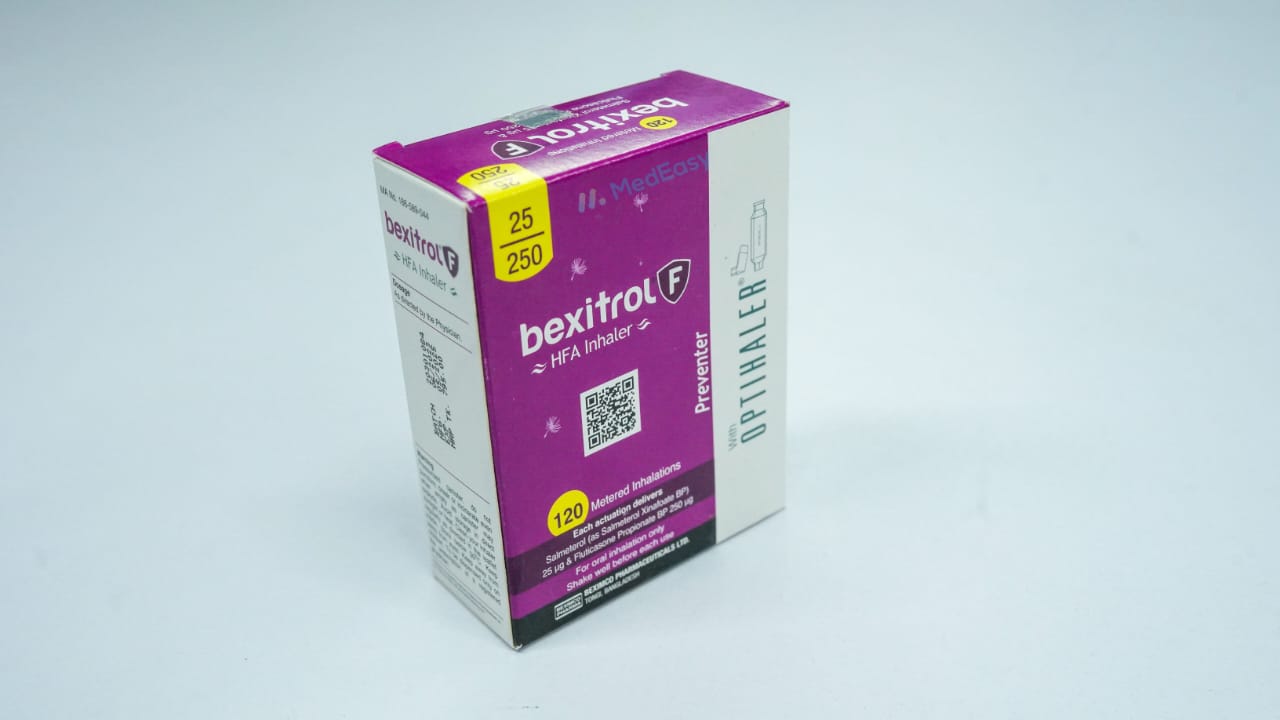 Bexitrol F 25 mcg+250 mcg