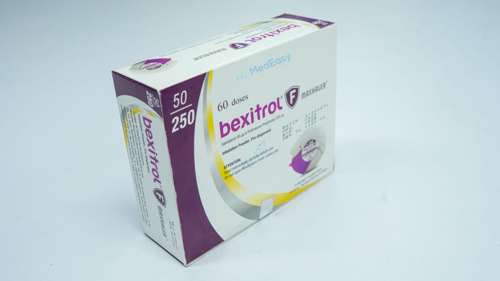 Bexitrol F 50 mcg+250 mcg