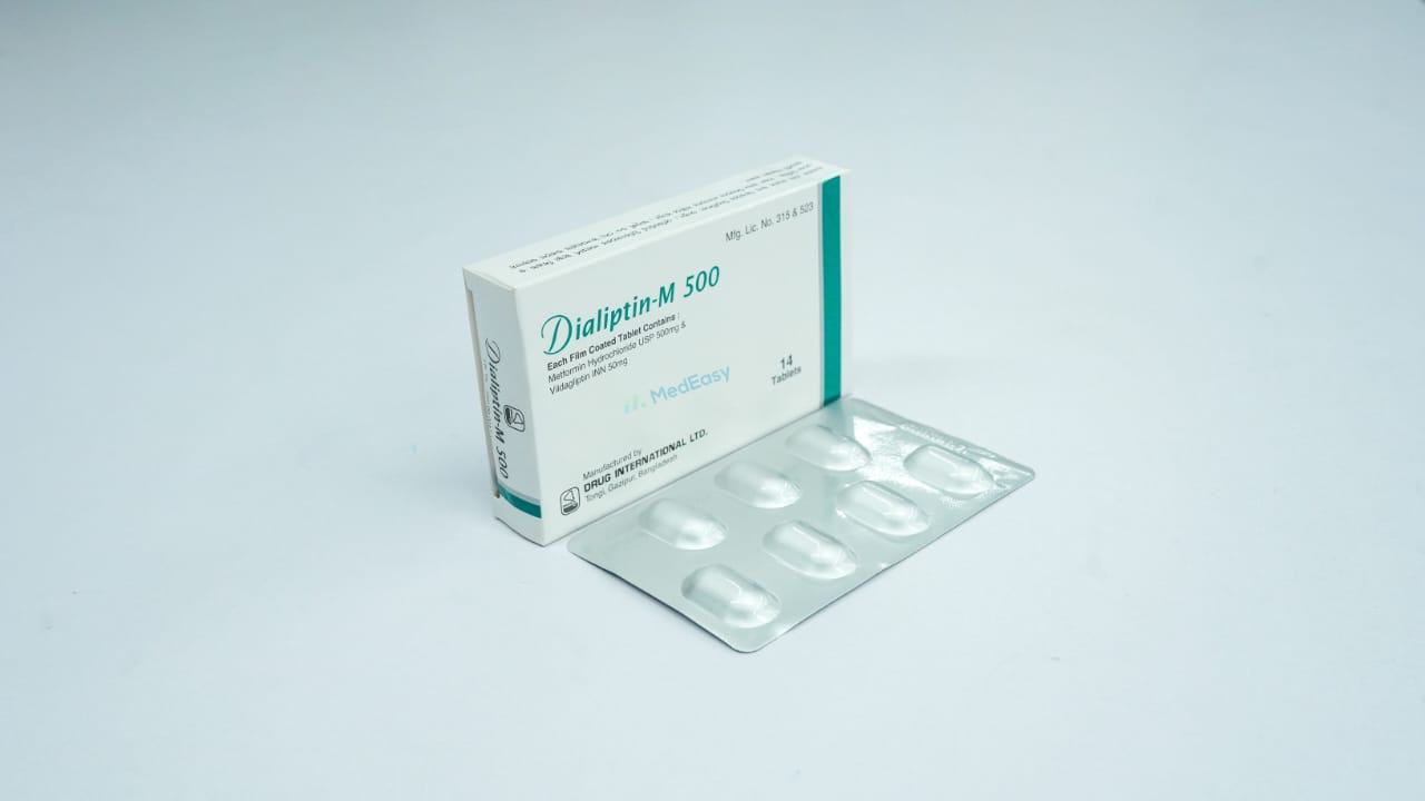 Dialiptin-M 50 mg+500 mg