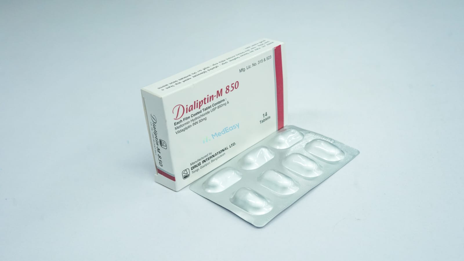Dialiptin-M 50 mg+850 mg