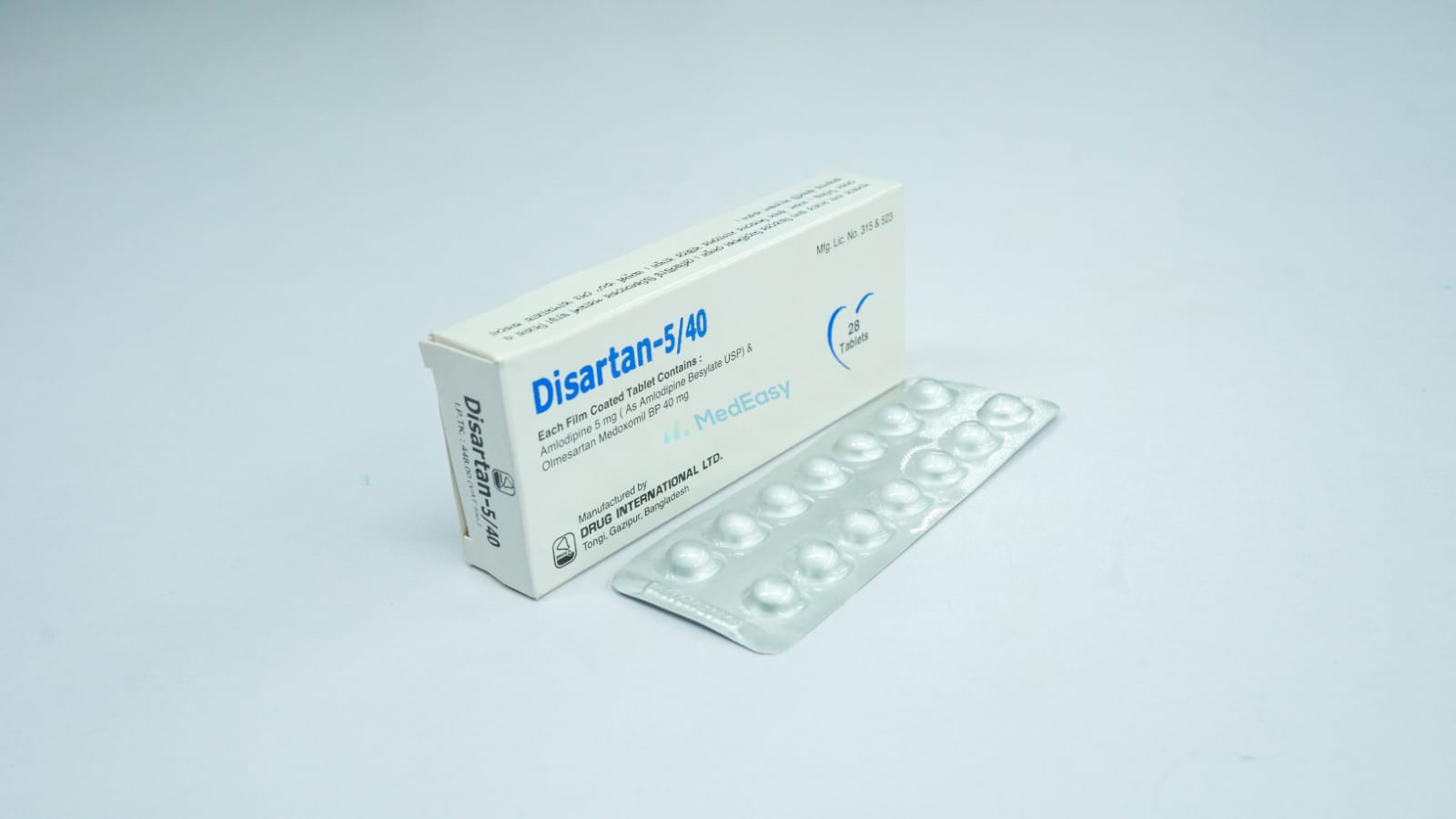 Disartan 5 mg+40 mg