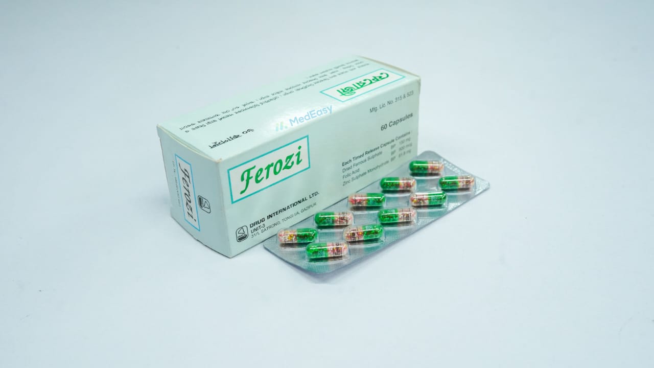 Ferozi 150 mg+0.5 mg+61.8 mg