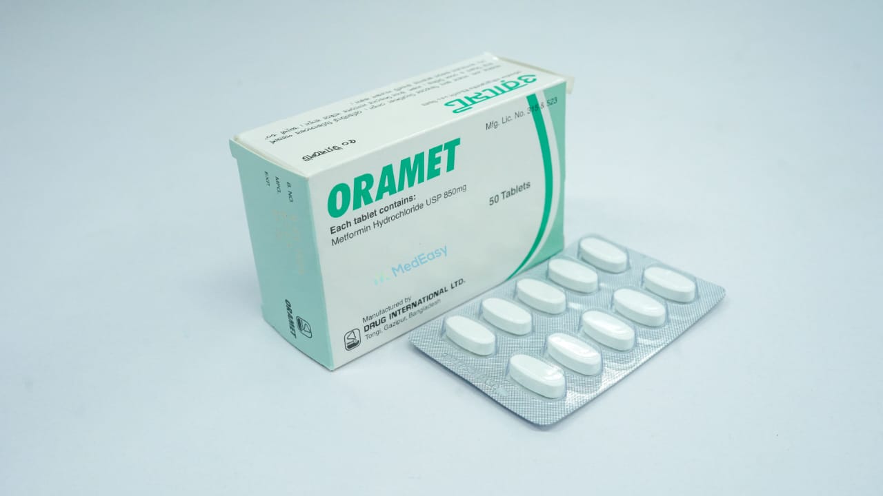 Oramet 850 mg