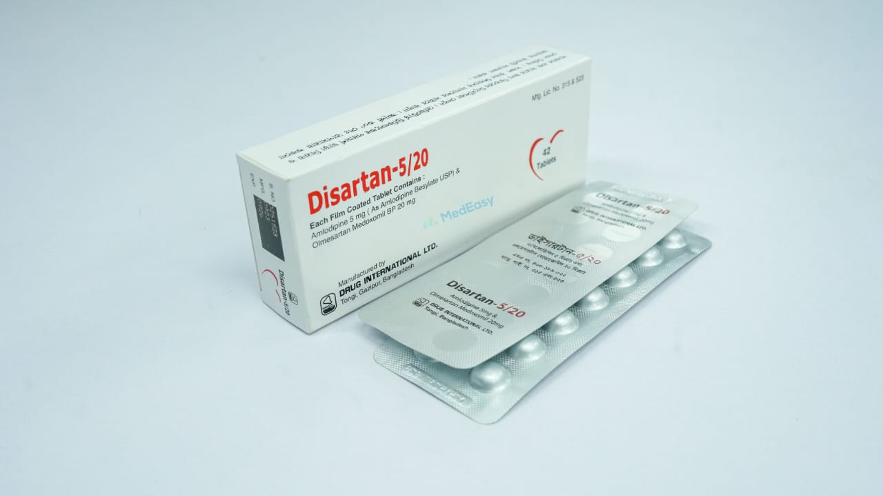 Disartan 5 mg+20 mg