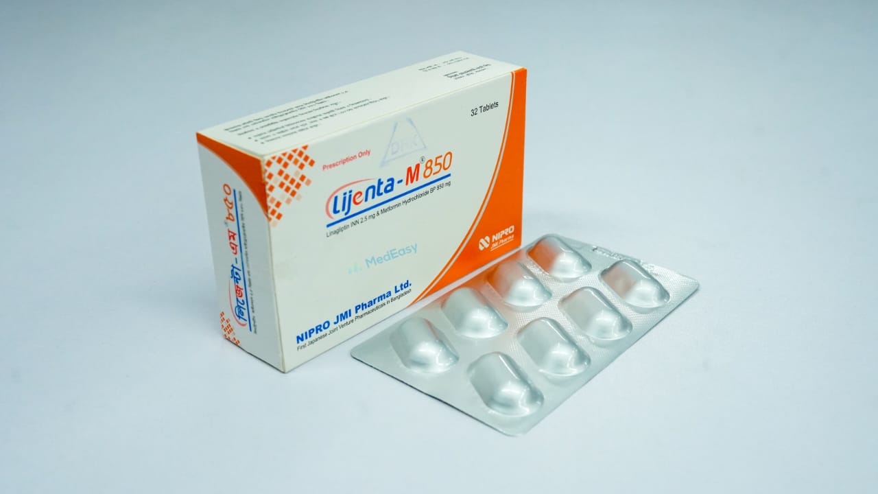Lijenta-M 2.5 mg+850 mg
