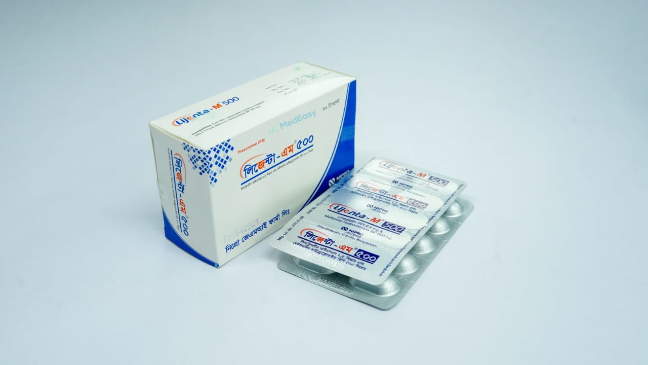 Lijenta-M 2.5 mg+500 mg