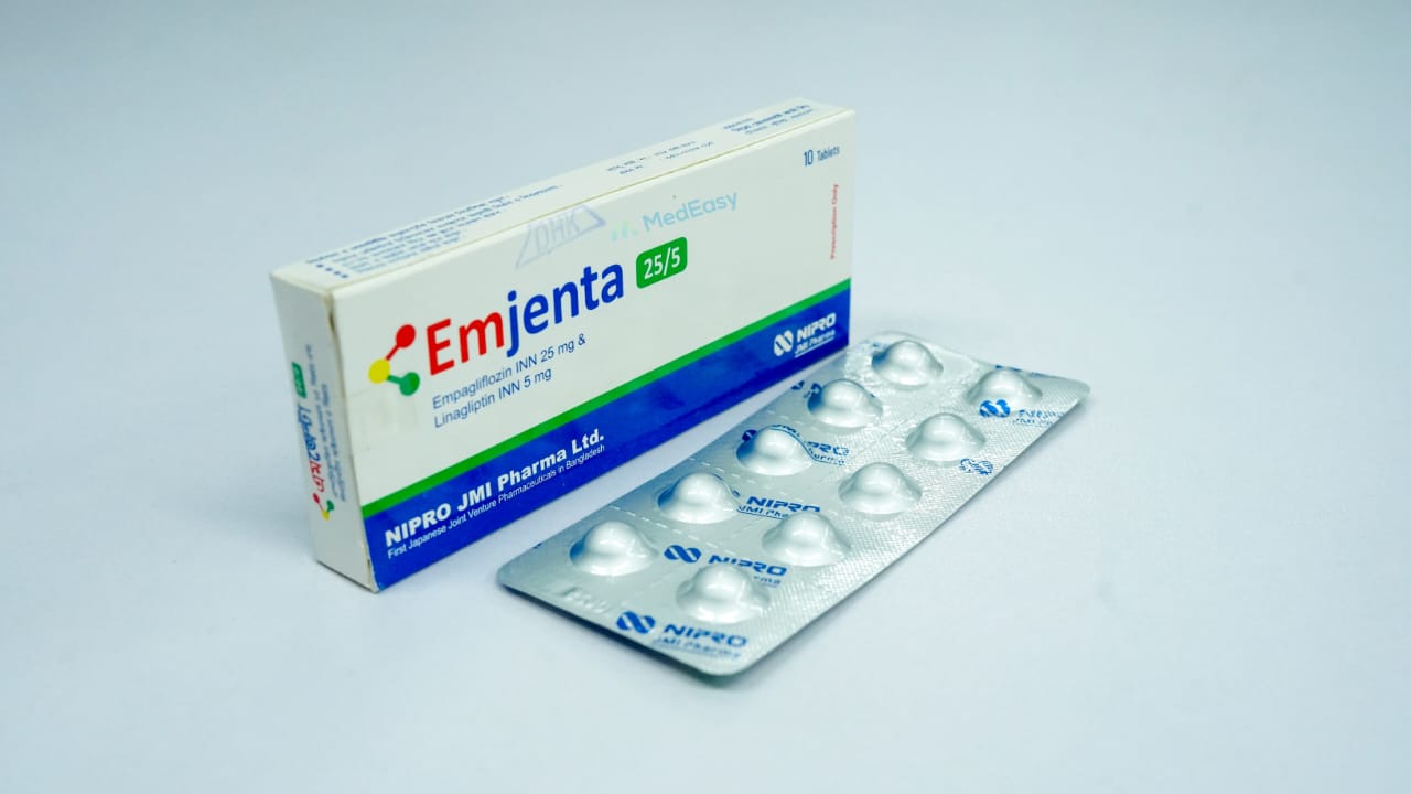 Emjenta 25 mg + 5 mg