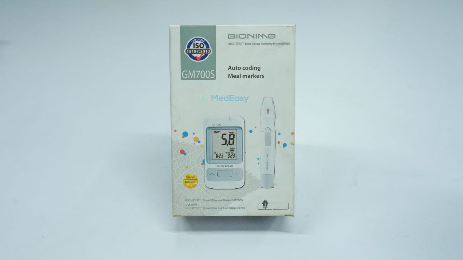 Bionime Blood Glucose Meter GM 700S