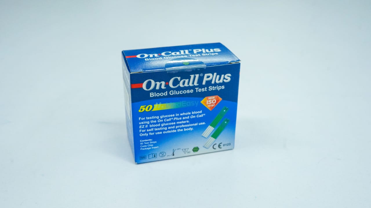 On Call Plus Test Strip 50 Strips