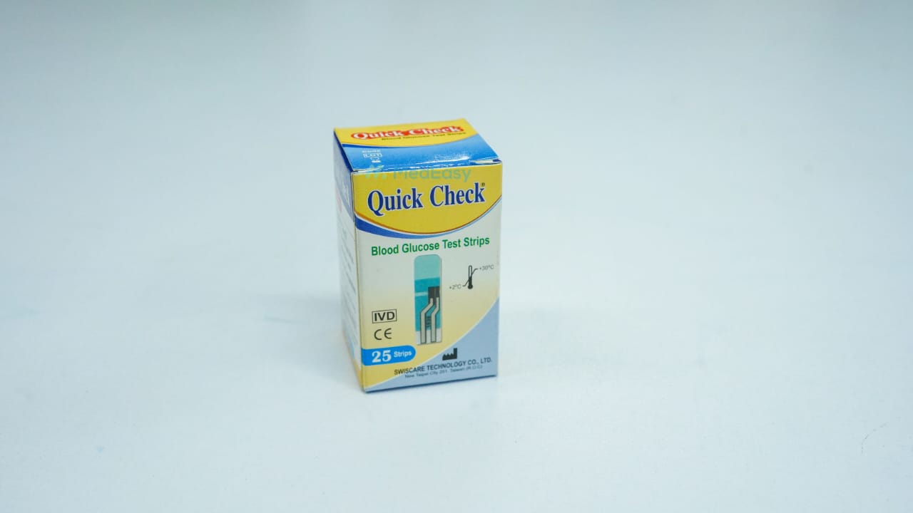 Quick Check Test Strip 25 Strips