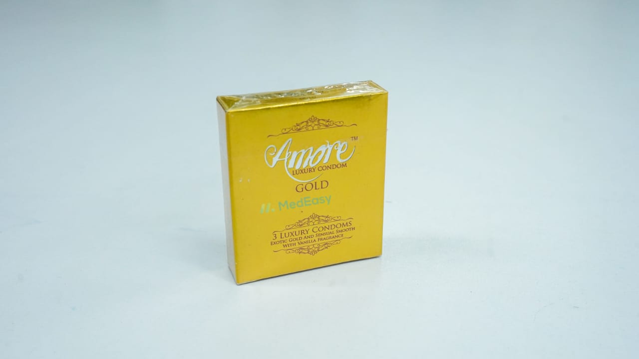Amore Luxury Condoms Gold 