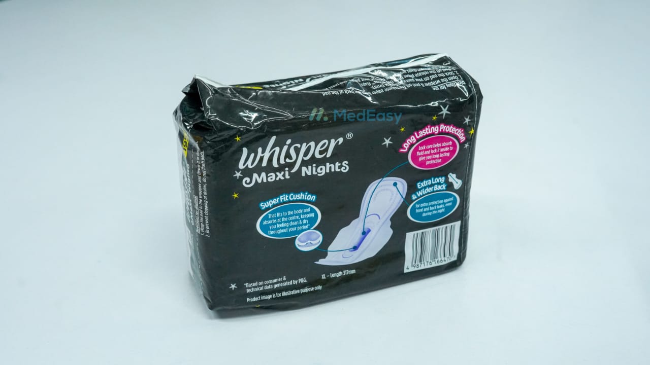 WHISPER MAXI NIGHTS 15 Pads