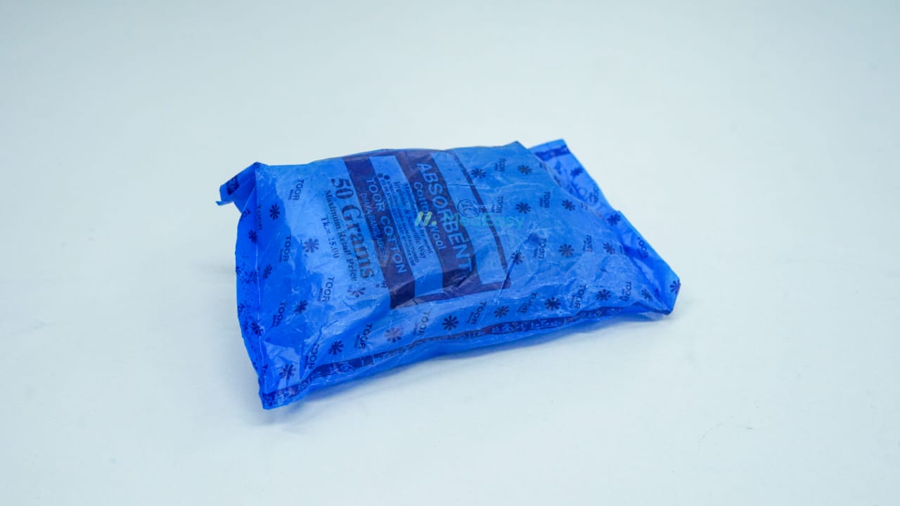 Absorbent Cotton Wool 50 gm