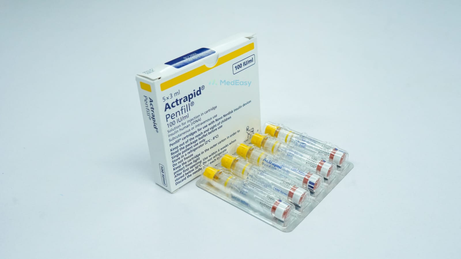 Actrapid Penfill 100IU/ml