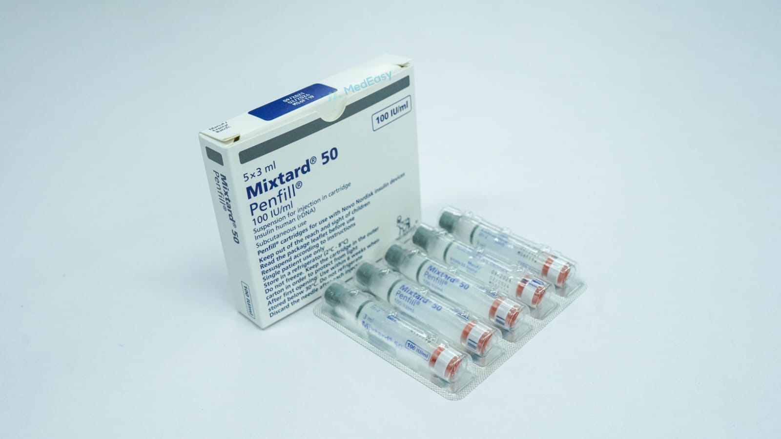 Mixtard 50 Penfill 100IU/ml