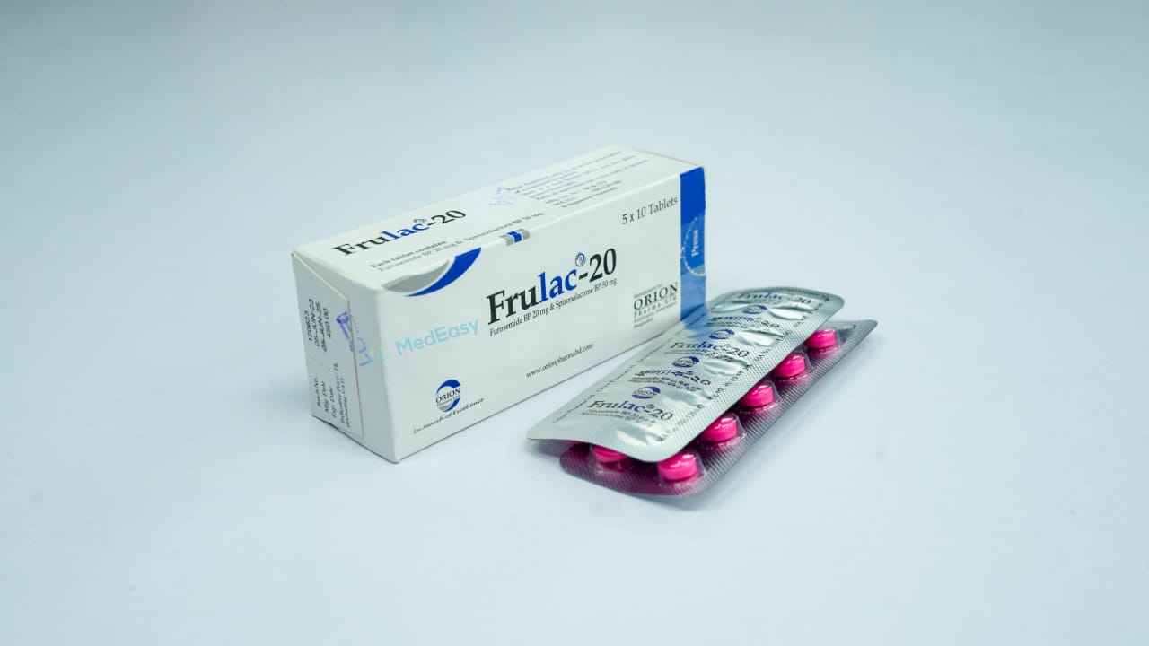Frulac 20 20 + 50 mg