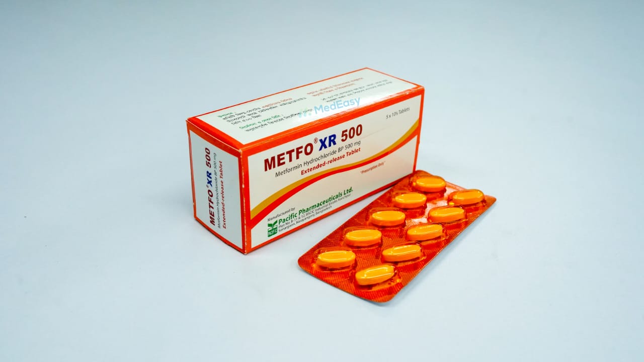 Metfo XR 500 mg