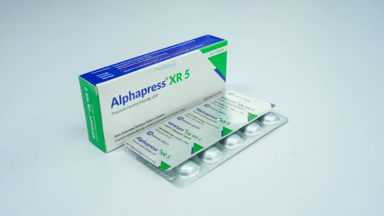 Alphapress XR 5 mg