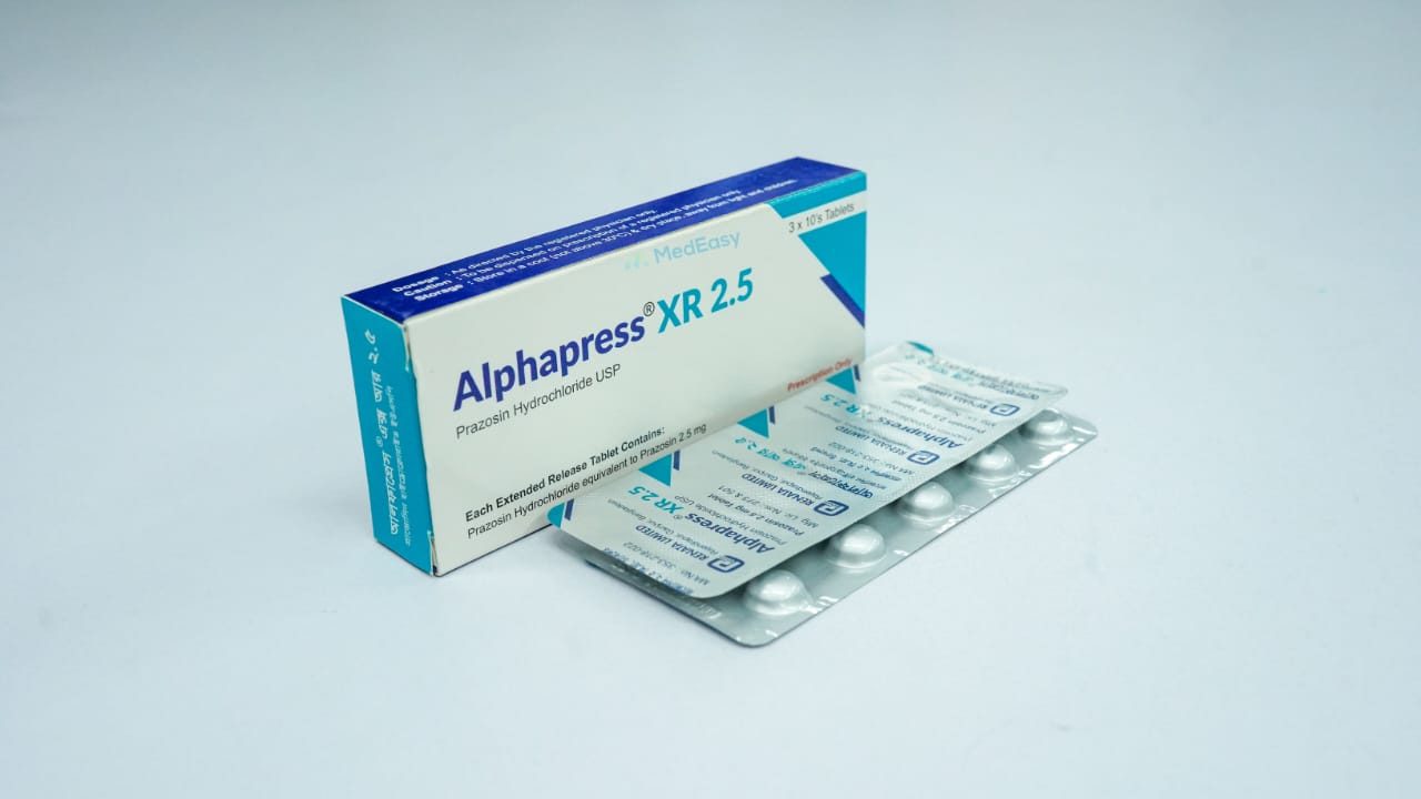Alphapress XR 2.5 mg