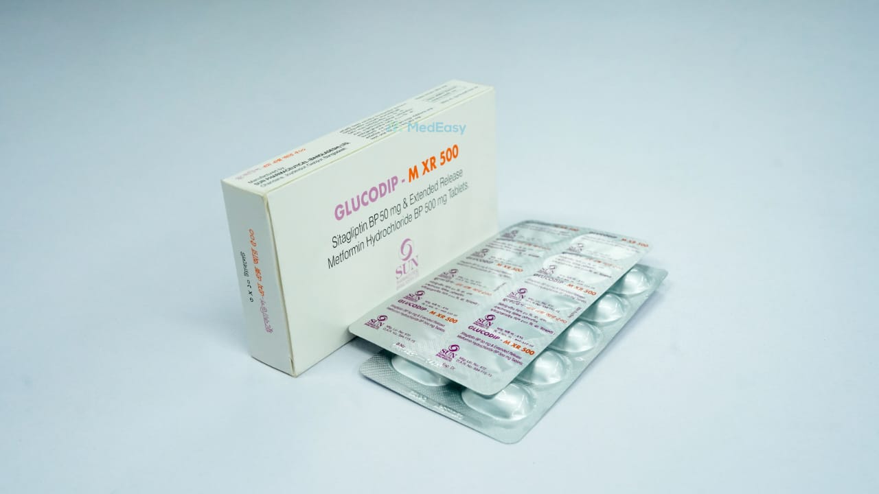 Glucodip MXR 50 mg+500 mg