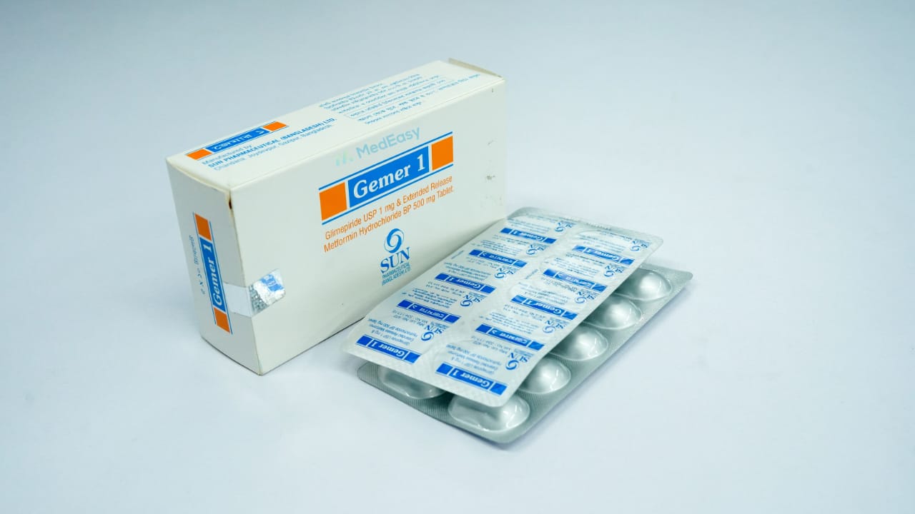 Gemer 1 mg+500 mg