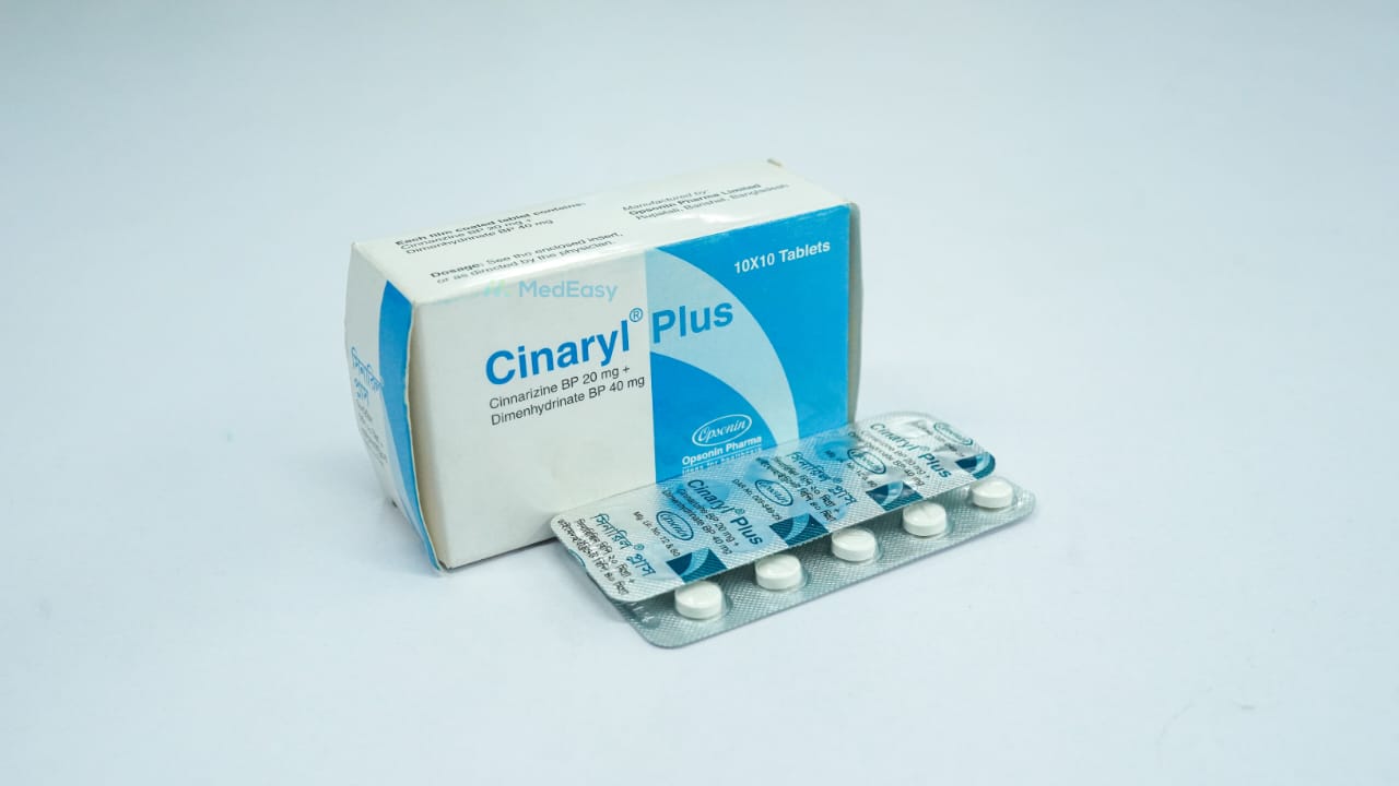 Cinaryl Plus 20 mg+40 mg
