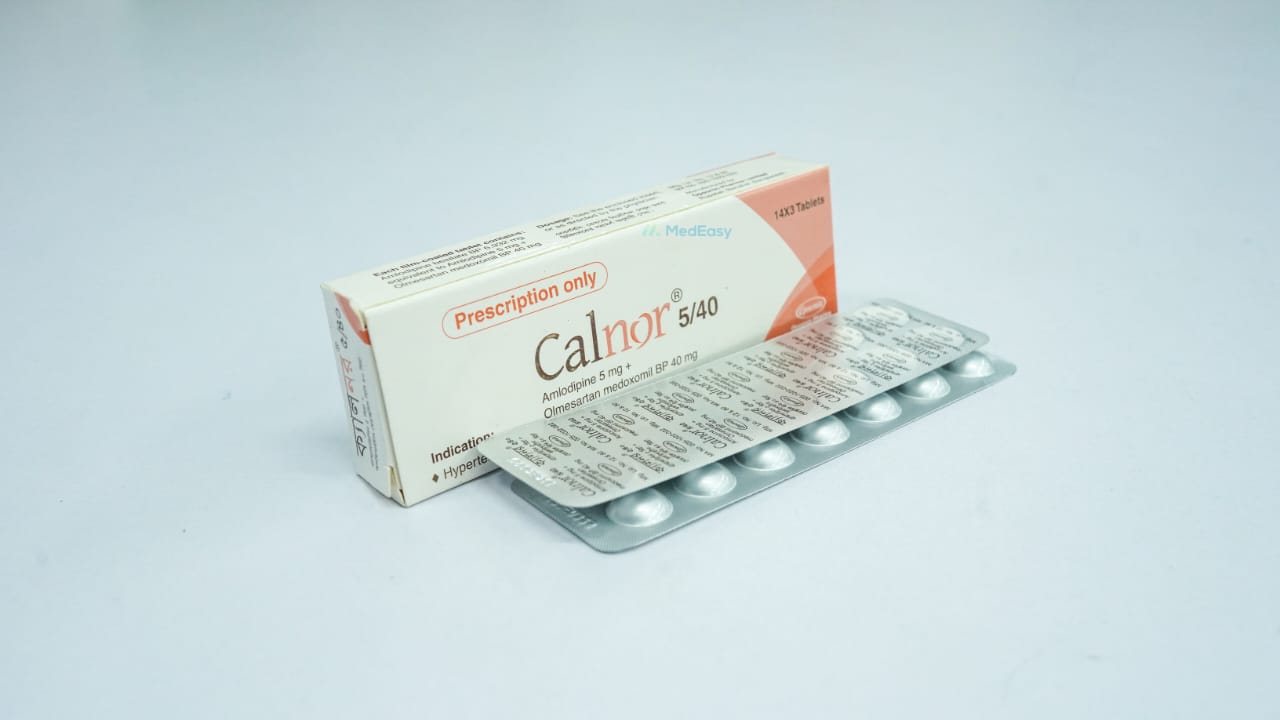 Calnor 5 mg+40 mg