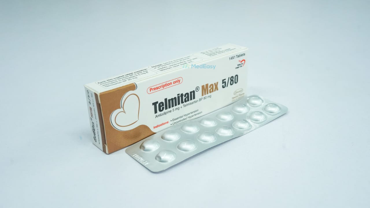 Telmitan Max 5 mg+80 mg